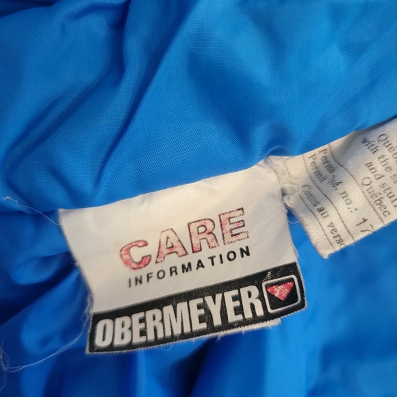 Obermeyer Vintage 1960's 1970's Ski Jacket Size 10 or 8 - Picture 4 of 16